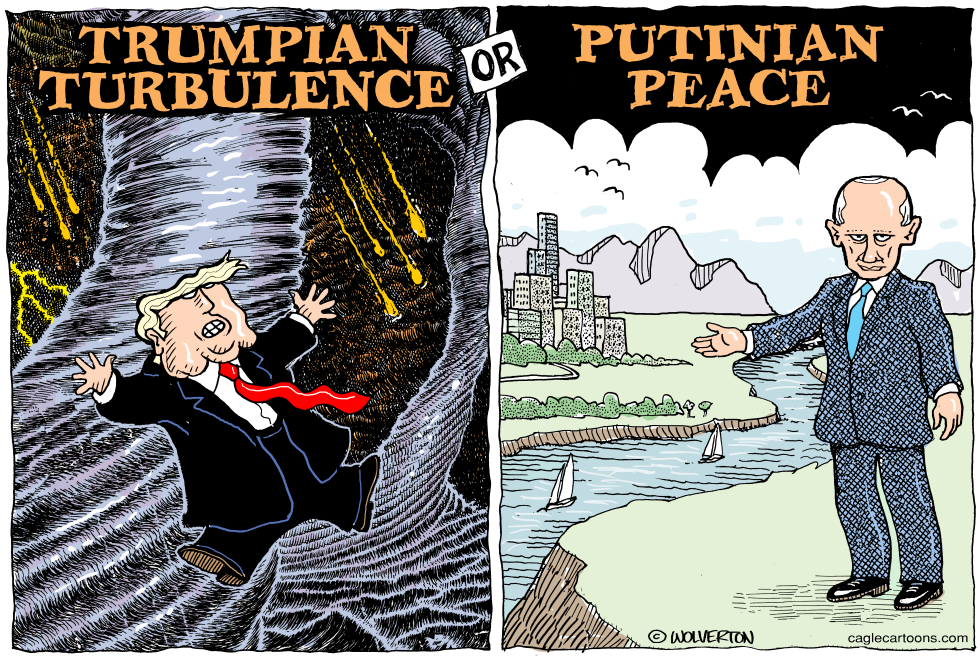  TRUMPIAN TURBULENCE by Monte Wolverton