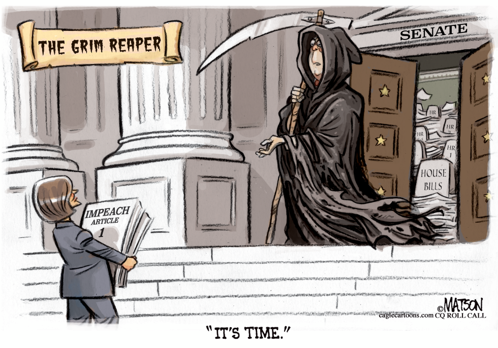 Senator McConnell Is The Grim Reaper