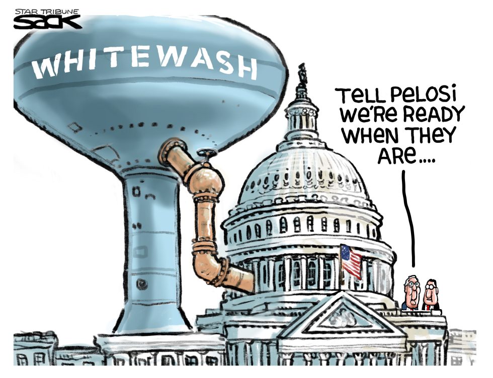  IMPEACHMENT WASH by Steve Sack