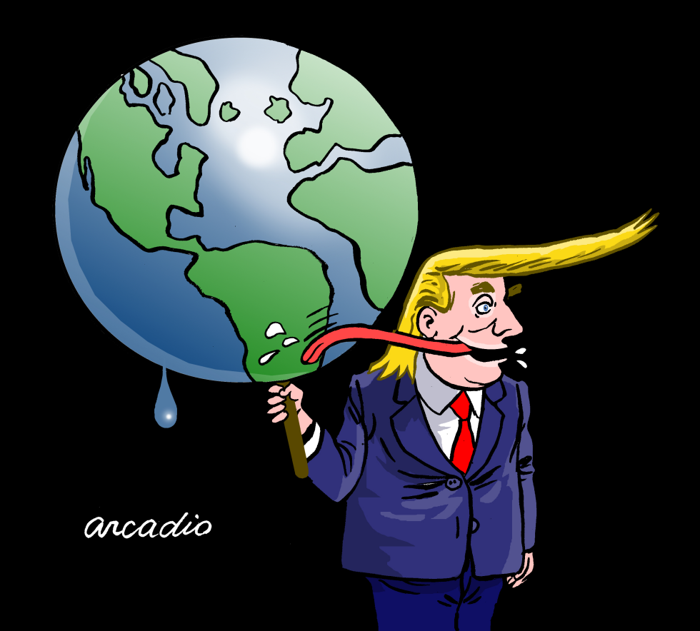  THE OWNER OF THE WORLD by Arcadio Esquivel