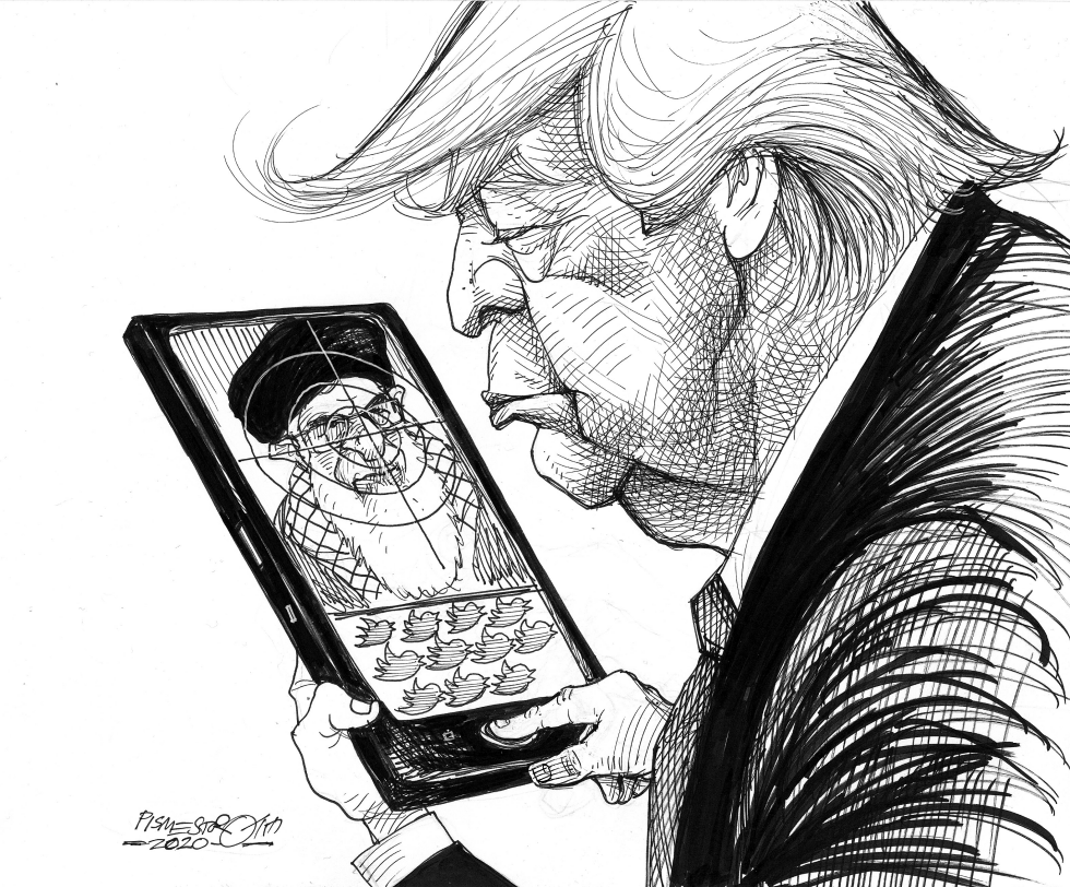  TRUMP`S NEW TARGET by Petar Pismestrovic