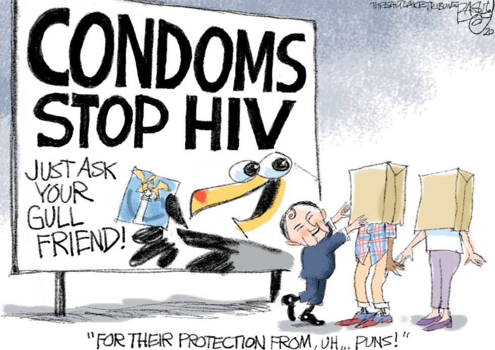  LOCAL CONDOMNATION by Pat Bagley