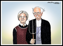 LIZ AND BERNIE GOTHIC by J.D. Crowe