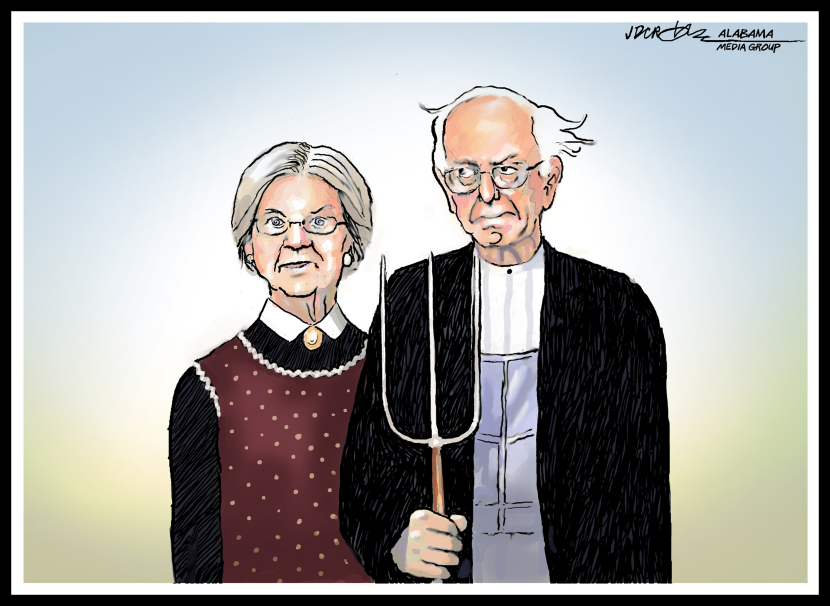 Liz and Bernie Gothic