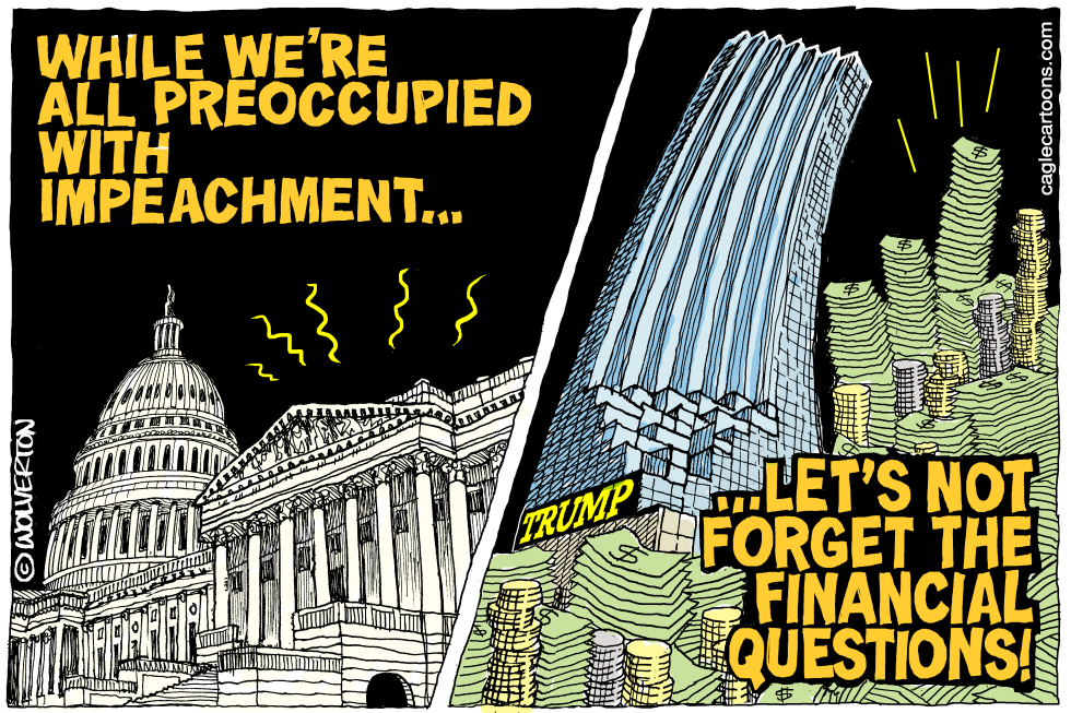  WHILE YOU WERE WATCHING THE IMPEACHMENT by Monte Wolverton