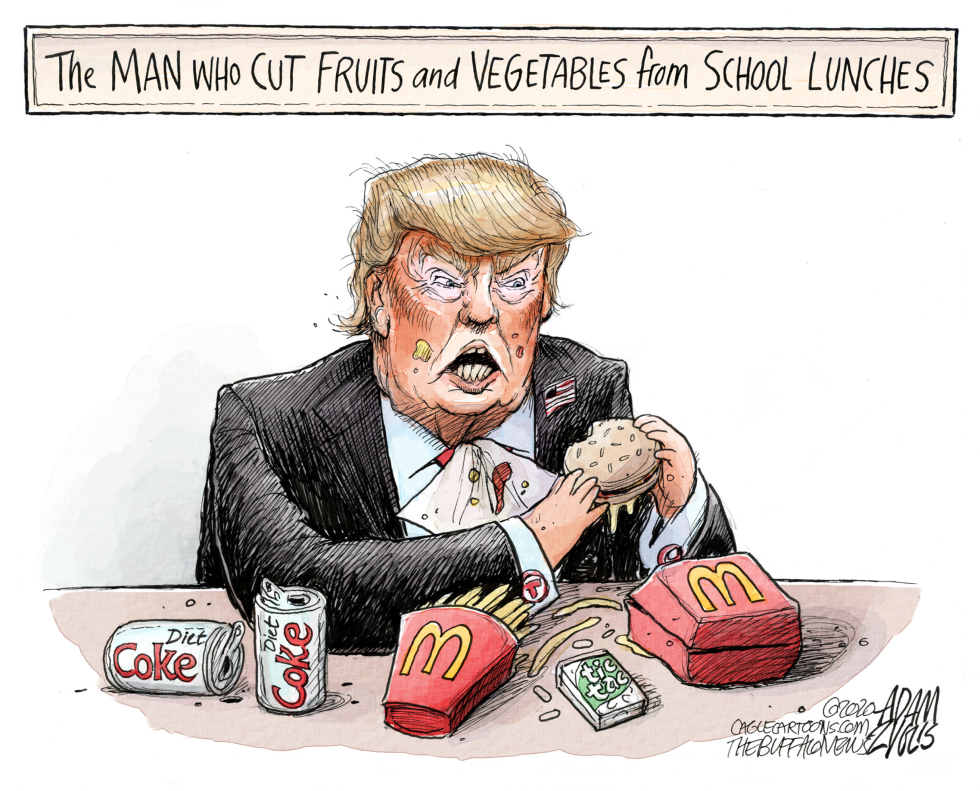 Trump Eases School Lunch Nutrition Standards