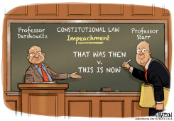 CONSTITUTIONAL LAW PROFESSORS DERSHOWITZ AND STARR by R.J. Matson