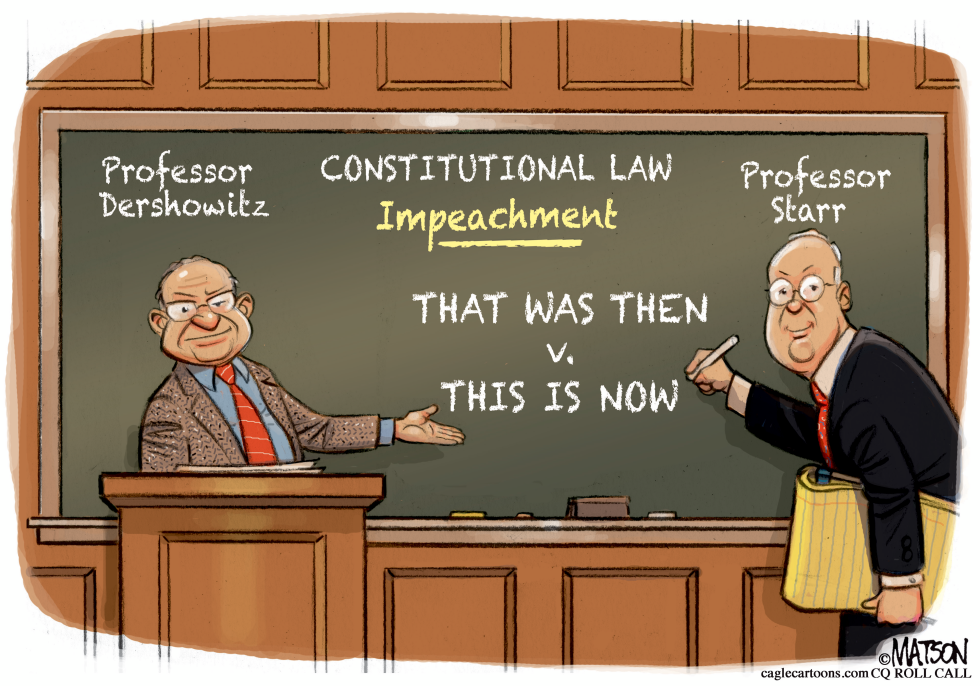 Constitutional Law Professors Dershowitz and Starr