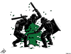 LEBANON PROTESTS by Osama Hajjaj