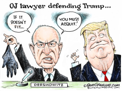 TRUMP TRIAL DERSHOWITZ by Dave Granlund