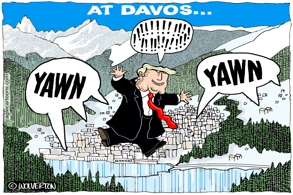 Trump Underwhelms at Davos