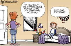 IMPEACHMENT TRIAL AT HOME by Bruce Plante