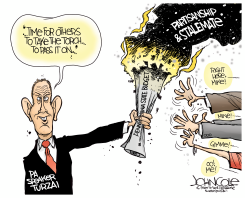 LOCAL PA TURZAI PASSES THE TORCH by John Cole