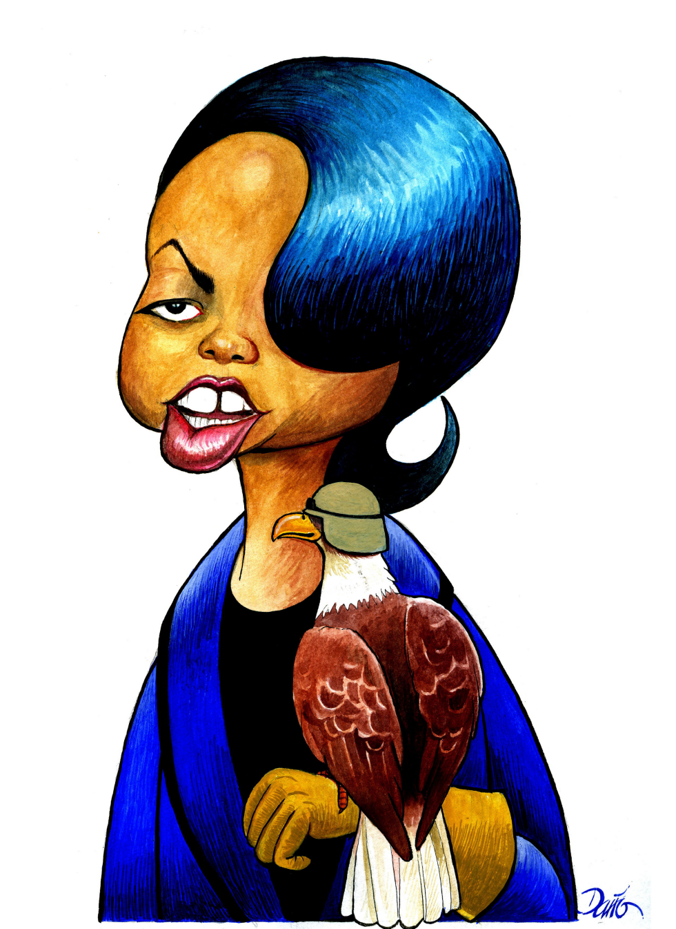  CONDOLEZZA RICE by Dario Castillejos