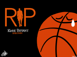 RIP KOBE BRYANT by Osama Hajjaj