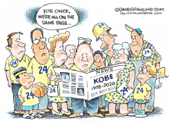 KOBE BRYANT 19782020 by Dave Granlund