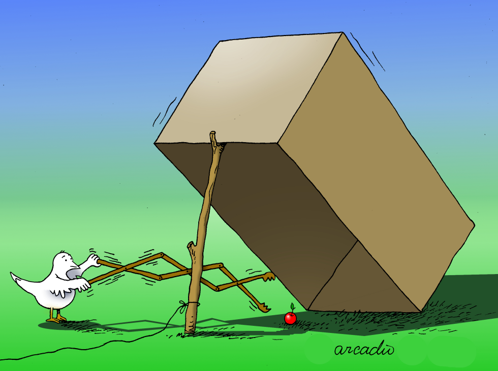 The trap and the smart bird