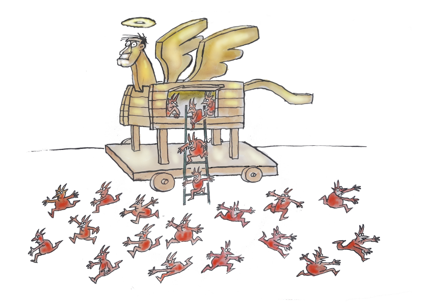 DEVILS and SAINTS