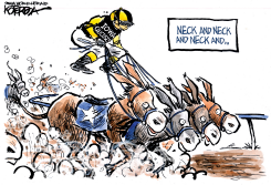 IN THE HOMESTRETCH by Jeff Koterba