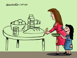 TABLE FULL IMAGINATION by Arcadio Esquivel