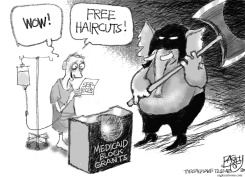 MEDICAID CUTS by Pat Bagley