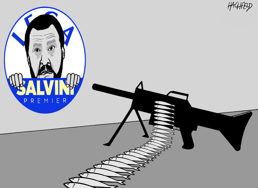 Matteo Salvini and the Sardines
