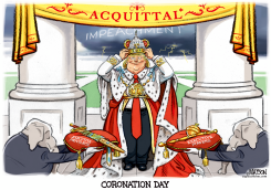 TRUMP CORONATION DAY by R.J. Matson