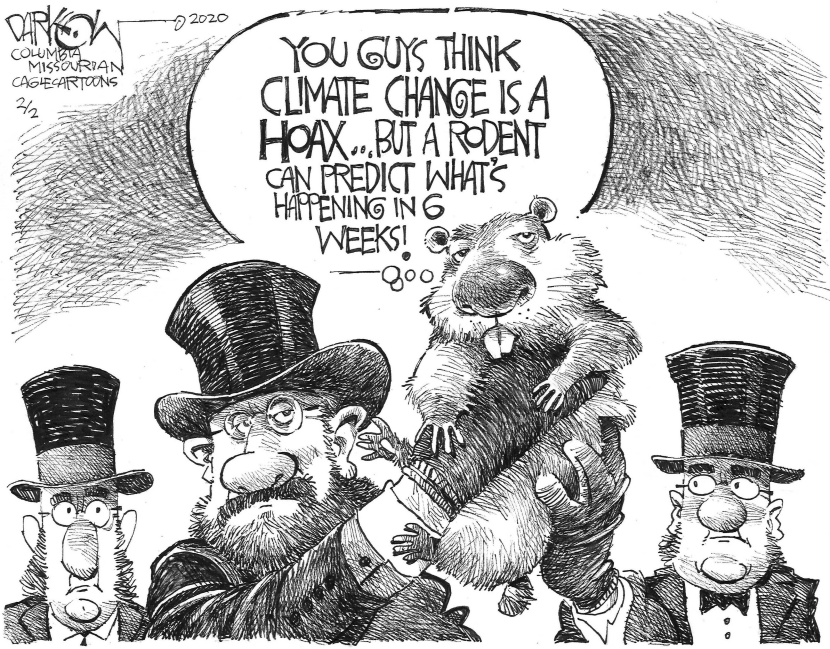 Groundhog climate change