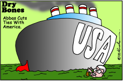 ABBAS CUTS TIES WITH AMERICA by Yaakov Kirschen