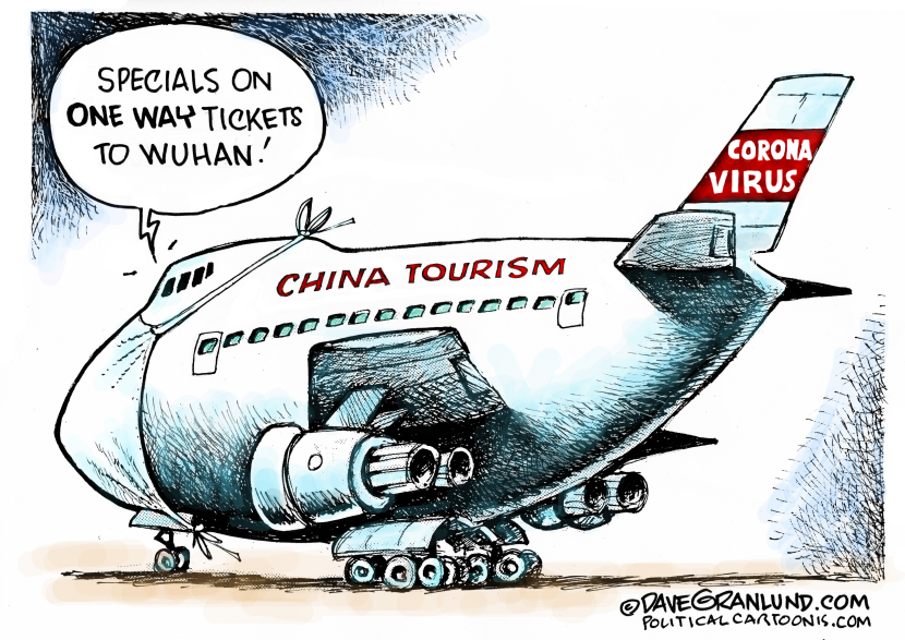 China tourism and virus