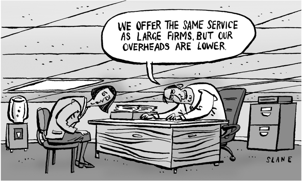 Business Costs Greyscale