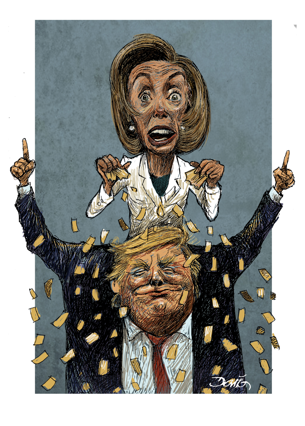 Trump and Pelosi