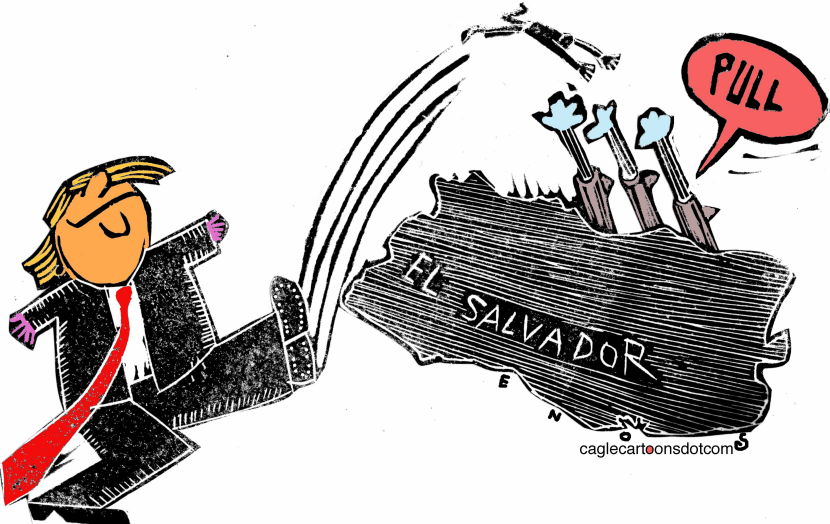 Trump Kick Back