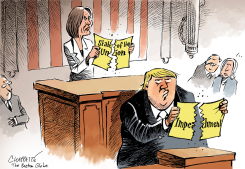 TRUMP ACQUITTED by Patrick Chappatte