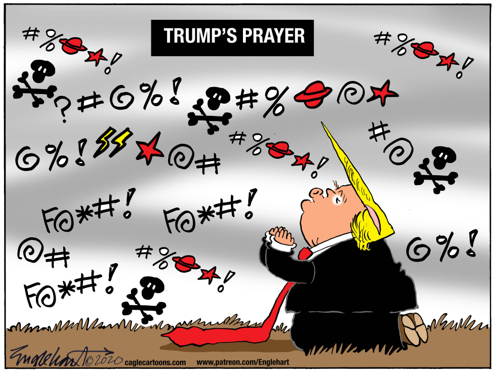 Trump Prays