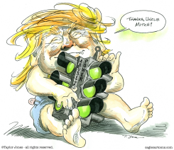 TRUMP RIGHT OF WAY by Taylor Jones