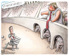 ROMNEY VOTE by Adam Zyglis