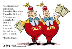 LOCAL NC TWEEDLE THOM AND TWEEDLE RICHARD by John Cole