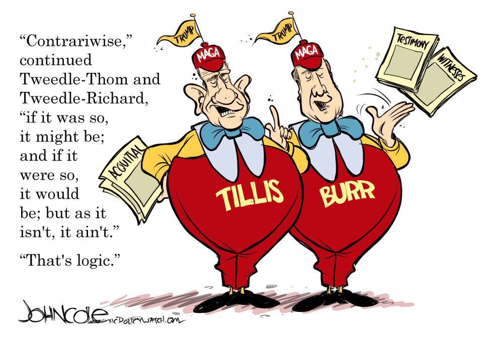 LOCAL NC Tweedle Thom and Tweedle Richard