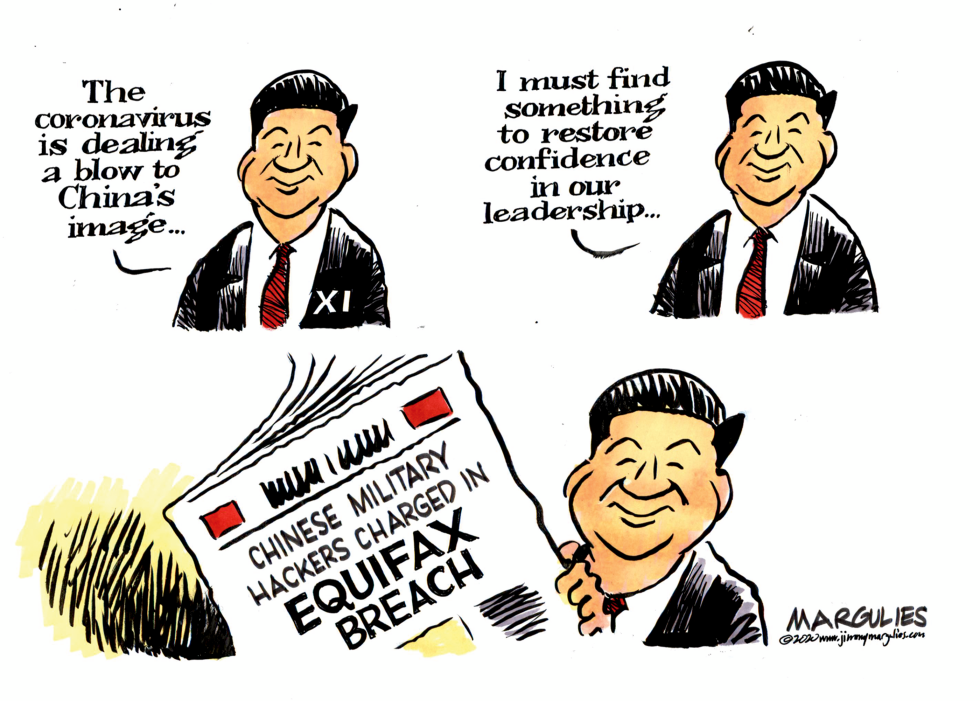 China coronavirus and Equifax breach