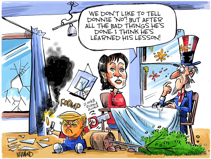 Donnie has learned his lesson