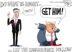 MITT'S COURAGE by Pat Bagley