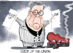 LOW BARR by Pat Bagley