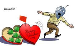 HAPPY VALENTINE'S DAY by Arcadio Esquivel