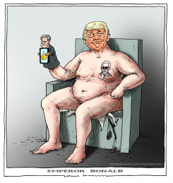 EMPEROR DONALD by Joep Bertrams