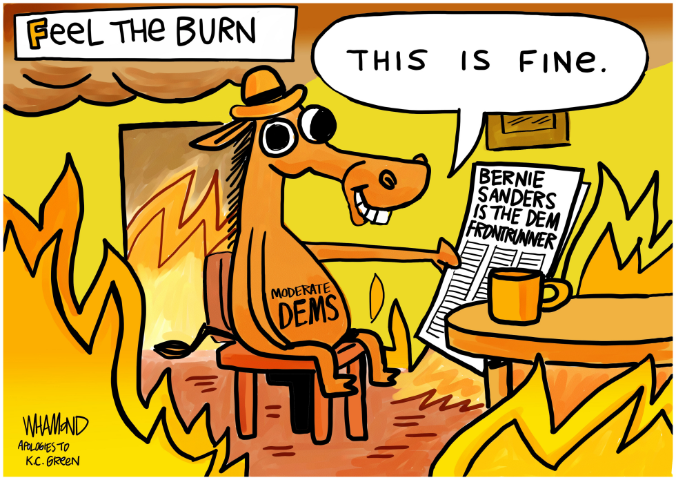 Moderate Democrats Feeling the Bern