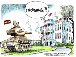 GEN KELLY BLASTS TRUMP by Dave Granlund