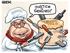 BARR JUSTICE by Steve Sack