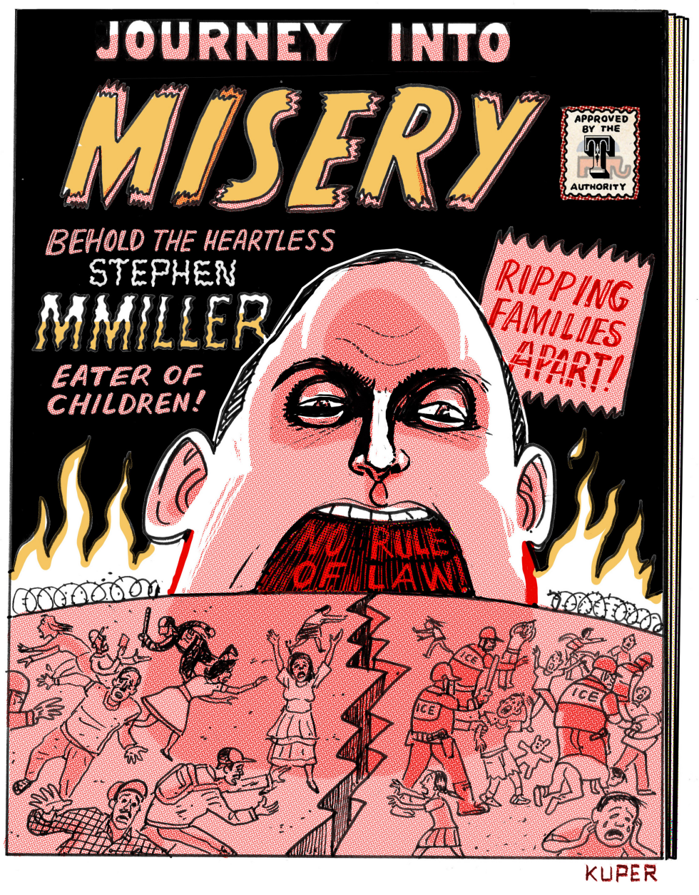 Stephen Miller Monster