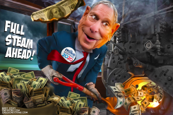 FULL STEAM AHEAD BLOOMBERG by Bart van Leeuwen